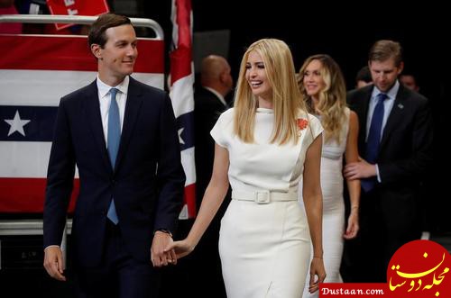 رقابت همسر و دختر ترامپ در زیبایی عکس مجله اینترنتی دوستان