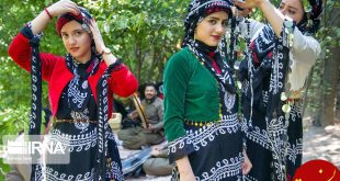 جشن چله تابستان روستای زردویی کرمانشاه +تصاویر