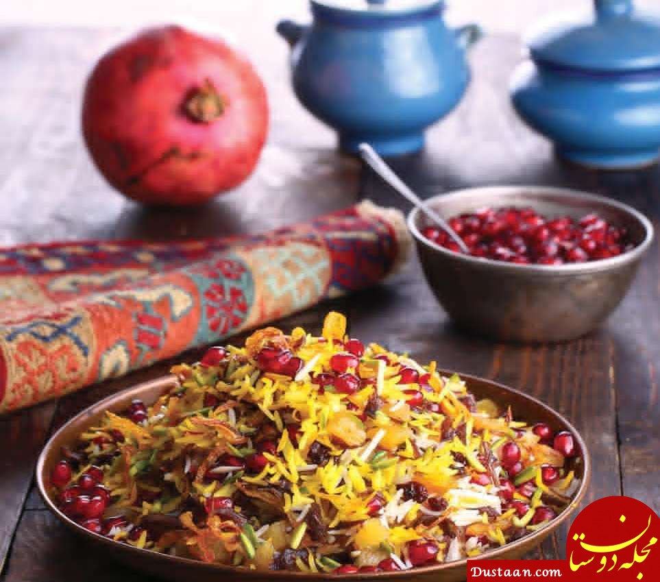 طرز تهیه انار پلو شیرازی به سبکی بسیار خوشمزه
