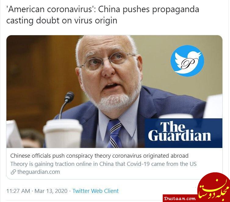 پاسخ مبهم مدیر CDC آمریکا به کنگره و افزایش تئوری ورود کروناویروس از آمریکا به چین