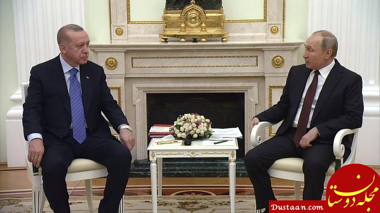 دیدار اردوغان با پوتین در مسکو