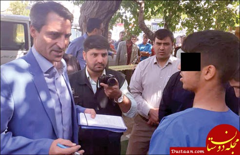تصویری از بازسازی 2 صحنه جنایت برادرکشی و نزاع خیابانی مرگبار
