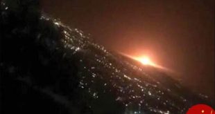 جزئیات انفجار در شرق تهران و انتشار نور نارنجی
