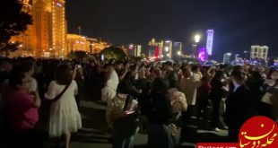 خوشگذرانی صدها میلیون چینی‌ کنار هم در اولین تعطیلات عمده بعد از شیوع کروناویروس