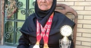 گفت و گو  مادر بزرگ ایرانی؛ قهرمان ماراتن دبی