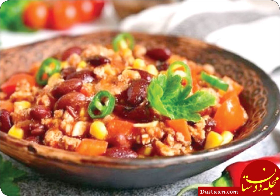 طرز تهیه خوراک سبزیجات برای سحری