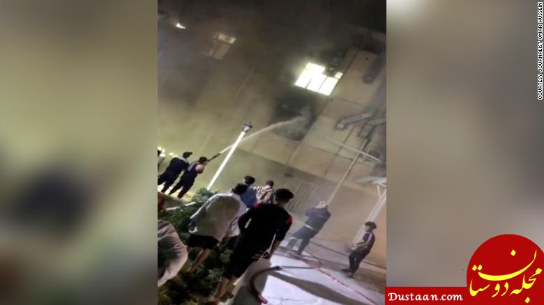 شمار قربانیان بیمارستان بغداد به 82 نفر رسید